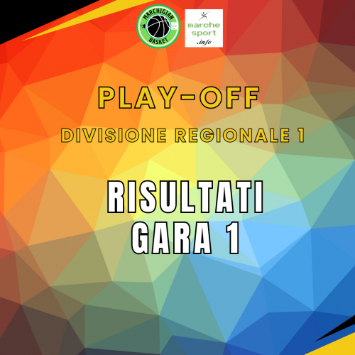 Divisione regionale 1: GARA 1 - playoff 1 turno