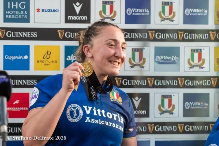 Francesca Sgorbini candidata MVP del Sei Nazioni femminile
