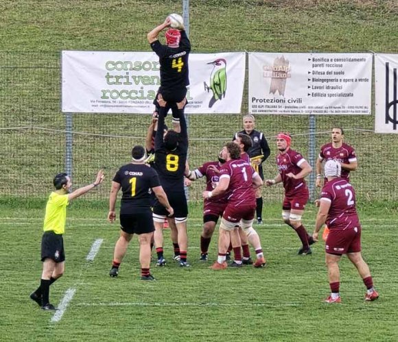 Il Romagna RFC vince a Feltre: 31-19