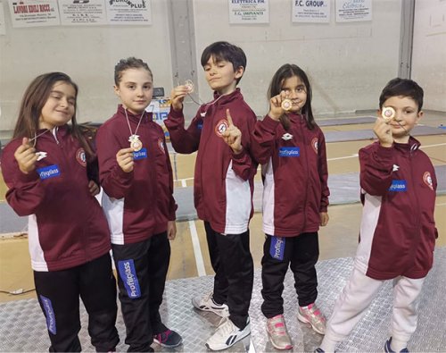 V Trofeo Pegaso prima tappa Orvieto cat Under14 e Prime Lame/Esordienti spada