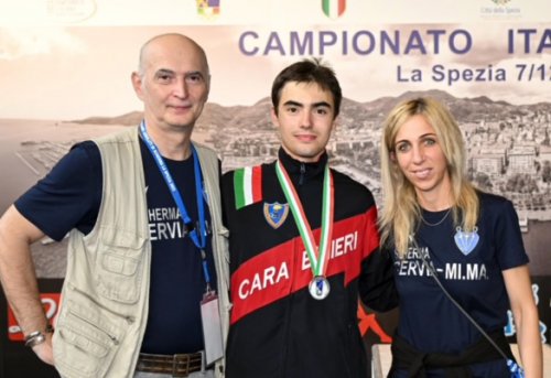 Galassi secondo ai campionati italiani assoluti individuali di spada maschile