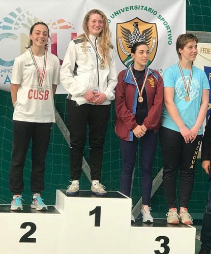 La lughese Sara Billi medaglia d'argento ai Campionati Nazionali Universitari a L'Aquila
