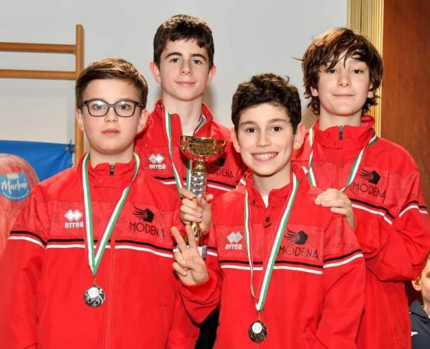 Scherma : PentaModena  argento a squadre ai Campionati Under 14 a Bolzano
