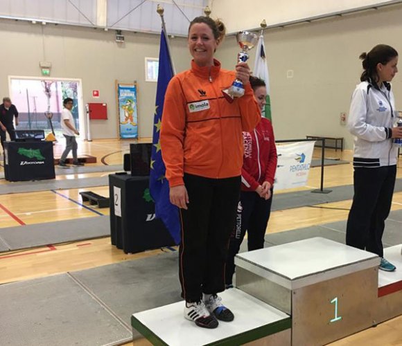 Argento per Melinda Mancinelli alla Coppa Italia regionale.