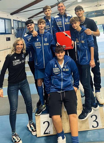 Meravigliose qualifiche per il circolo della spada Cervia-Milano Marittima al Palagenius