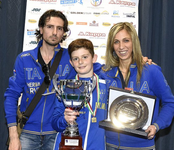 Circolo della spada Cervia - Mi.Ma. protagonista assoluto ai campionati italiani under 14 di Riccione