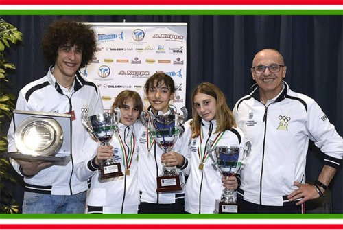 Oro, argento e bronzo per il Circolo Ravennate della Spada