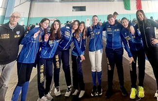 Per Scherma Cervia - Mi.Ma. buoni risultati alla gara Nazionale a squadre del Gran Premio Giovanissim