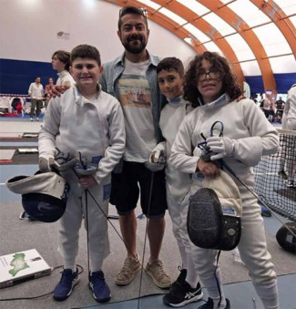 Il Circolo Scherma Imola a Massa Lombarda per i Campionati GPG a squadre