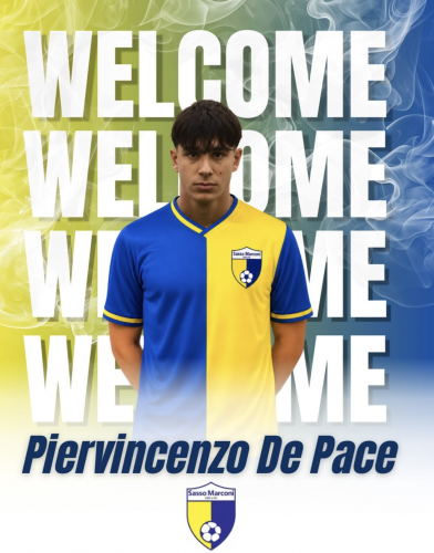 Sasso Marconi Calcio presenta Piervincenzo De Pace