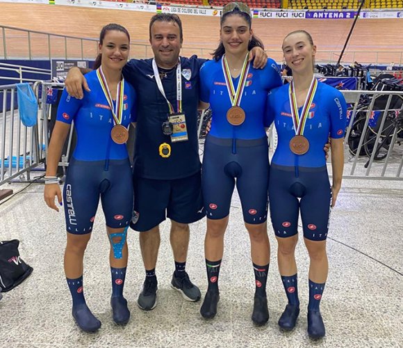 Bft Burzoni VO2 Team Pink grande protagonista ai Mondiali su pista