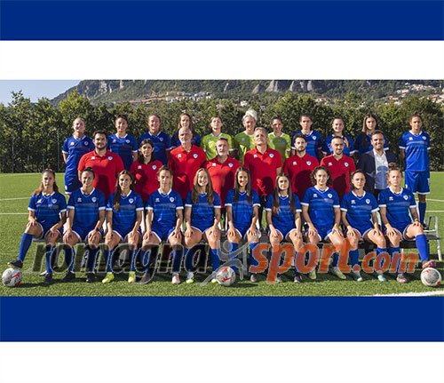 On line le foto 2023-2024 della San Marino Academy Serie B Femm.