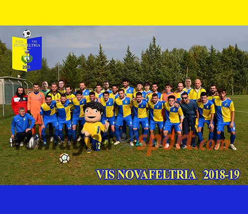 On line le foto 2018-2019 della Vis Novafeltria Calcio F.C.D.
