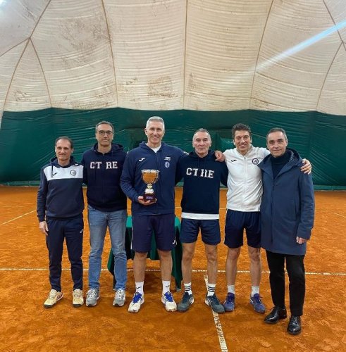 Titolo regionale per il Circolo Tennis Reggio Emilia  nell&#8217;Over 55 maschile