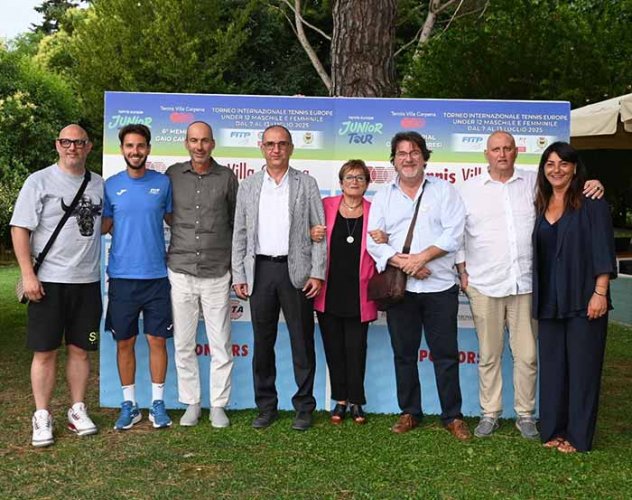 Presentato il 6 Memorial 'Gaio Camporesi' al Villa Carpena