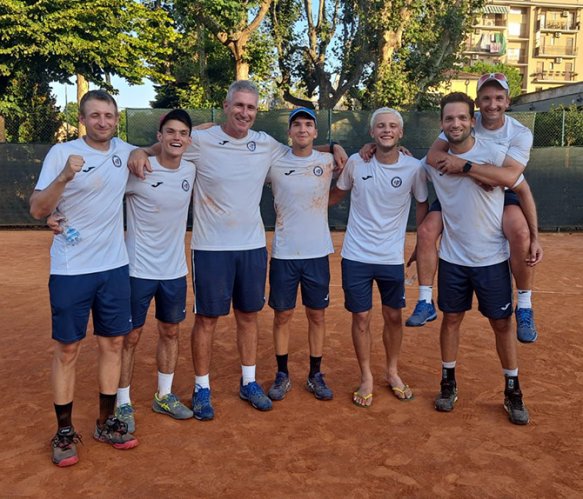 Il Circolo Tennis Reggio Emilia  promosso in Serie A2