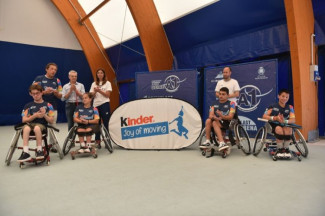 Tennis Wheelchair Trophy FITP Kinder Joy of Moving