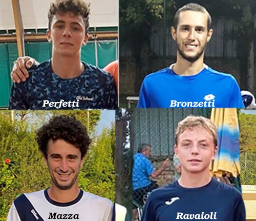 Perfetti-Bronzetti e Mazza-Ravaioli,  le semifinali dell'Open maschile 'Christian Cavioli'