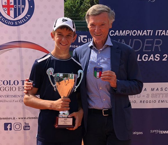 Nicolas Lyam Basilone  il nuovo campione Italiano Under 11 by Italgas