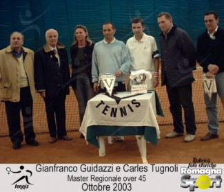 FOTO STORICHE - Charles Tugnoli e Gianfranco Guidazzi -Master over 45, ottobre 2003