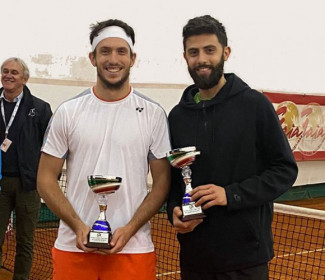 Federico Bertuccioli vince il doppio nel torneo open BNL di Rivoli torinese