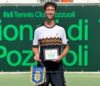 Nel torneo future ITF di Pozzuoli Francesco Forti si prende tutto