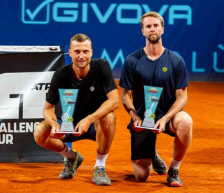 il titolo del doppio degli  Internazionali di Tennis San Marino a Liutarevich/Manafov.