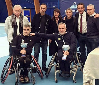 A Massa Lombarda la prima tappa regionale del torneo di tennis in carrozzina
