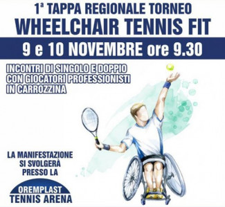 Sabato 9 e domenica 10 novembre l’oremplast tennis arena di massa lombarda ospita la prima tappa regionale del torneo wheelchair.