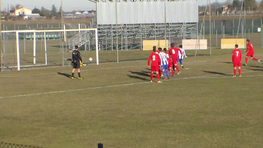 Briganti fa miracoli e il S. Pietro in Vincoli pareggia contro il forlimpopoli Calcio 1-1 