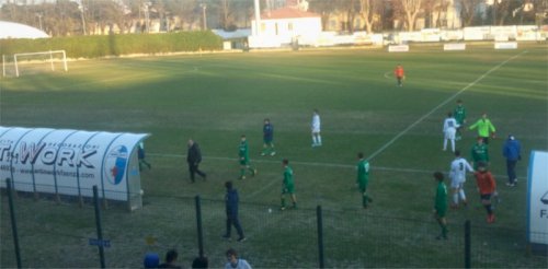 Nel recupero quarta vittoria nel gironcino del Faenza che regola il Riccione 2-0