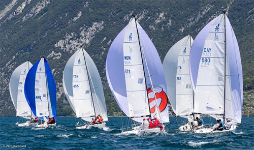 J/70 Cup - A Malcesine è record di iscrizioni per il primo Campionato Nazionale J/70
