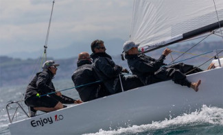 J/70 European Championship 2019 - La prima giornata delle finals è dolceamara per gli equipaggi della famiglia Rossi