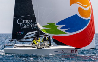 Melges 20 World League - Act 2 - Vento leggero e tre regate a Puntaldia