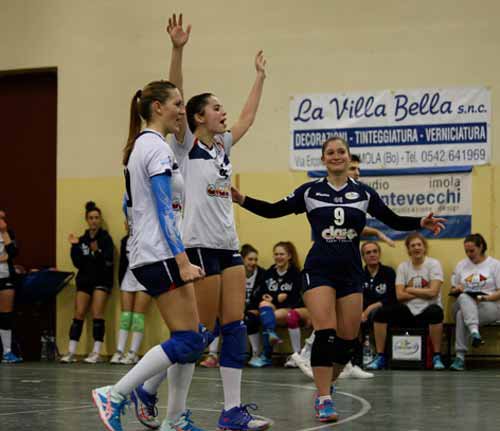 Studio Montevecchi – Gut Chemical Bellaria 3-2 (21-25, 26-28, 25-16, 25-16, 15-12)