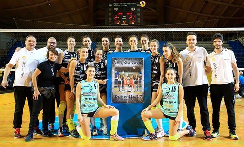 Volley Club Cesena-Montespertoli 3-0 (25-16, 25-21, 25-21)