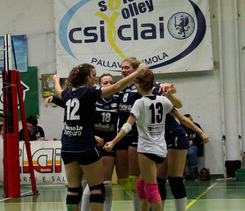 Csi Clai Solovolley - Volley Cecina 3-1 (20-25; 25-7; 25-21; 25-21)