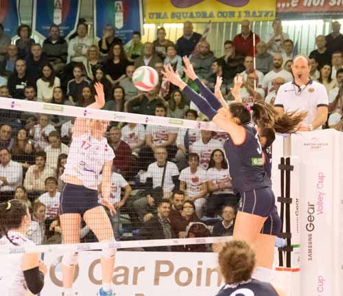 MyCicero Pesaro vs Lardini Filottrano  1-3 (20-25; 17-25; 25-15; 23-25)
