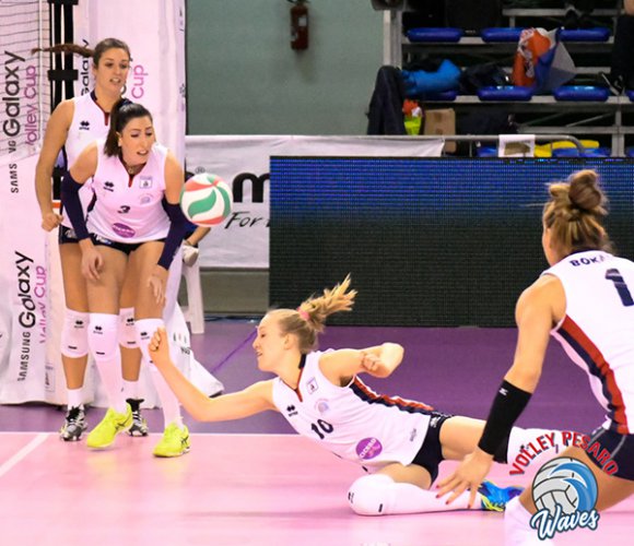 Mycicero Pesaro vs  Foppapedretti Bergamo 3-0 (25-17; 25-19; 25-19)