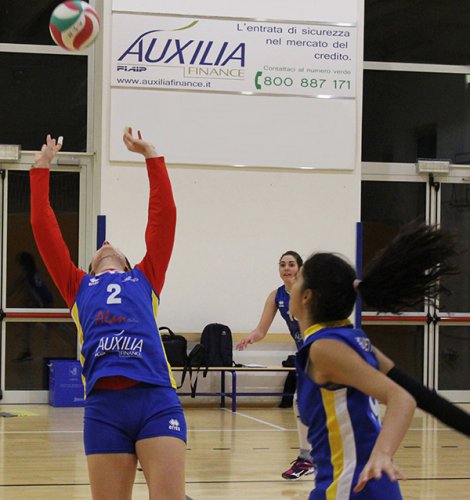 Auxilia Finance Magreta Volley - US E Rubierese 0-3 (20-25 25-27 19-25)