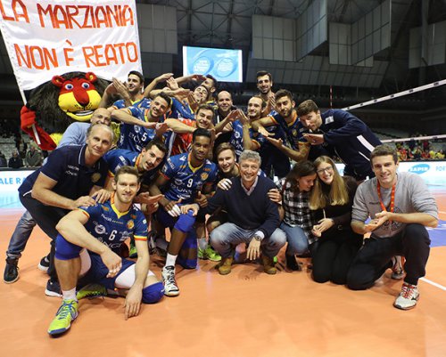 Ravenna-Vibo Valentia 3-1 (23-25, 25-23, 25-20, 25-13)