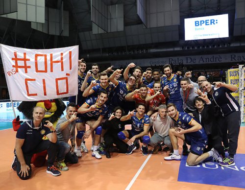 Ravenna-Verona 3-2 (29-27, 13-25, 29-27, 22-25, 15-9)