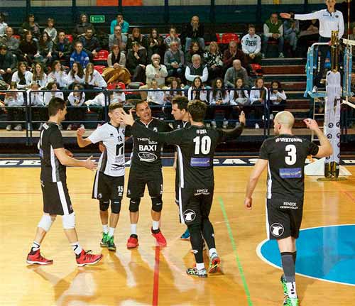 Fenice Cesena-Mantova 2-3 (20-25, 25-23, 20-25, 26-24, 11-15)