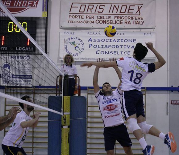 Volley Club  Cesena-Foris Index Cm Conselice 3-0 (25-15, 25-15, 25-14)