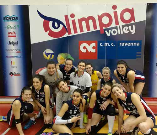 Olimpia Cmc Ravenna-Volley Club Cesena 3-1