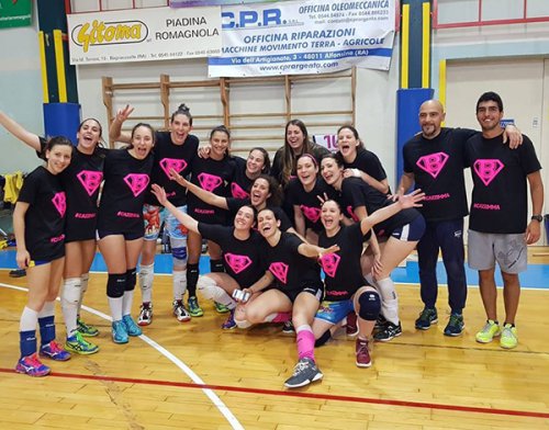 Liverani Castellari Lugo-Rovigo 3-1 (21-25, 26-24, 25-21, 25-23)