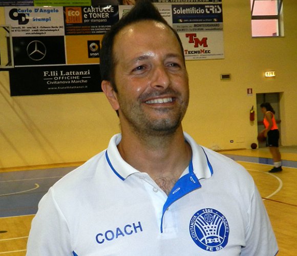 Nicola Scalabroni e' il nuovo allenatore dell'Infa Feba Civitanova Marche