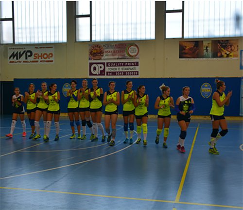 Lunezia Volley vs Stella Rimini 2-3 (25-19, 25-20, 20-25, 19-25, 13-15)