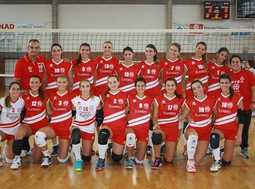 Libertas  Claus volley Forli&#8217;  vs Flamigni Panettone/Kelematica 3-2 (25-17/25-19/21-25/15-25/15-10).