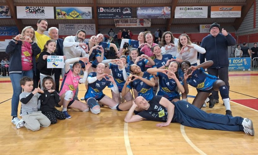 Fatro Ozzano- Polisportiva Masi 3-0 (25-21; 25-23; 25-18)